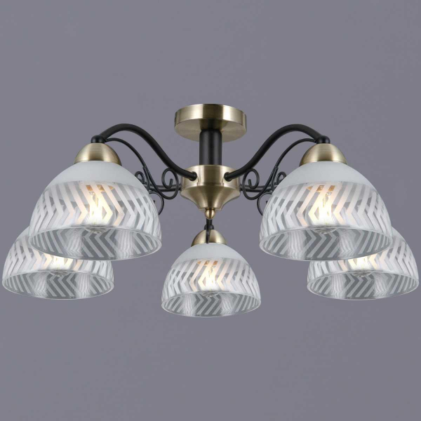 Люстра Illumico IL0435-5CSQ-24 BK AB SPICA Люстра Illumico IL0435-5CSQ-24 BK AB SPICA