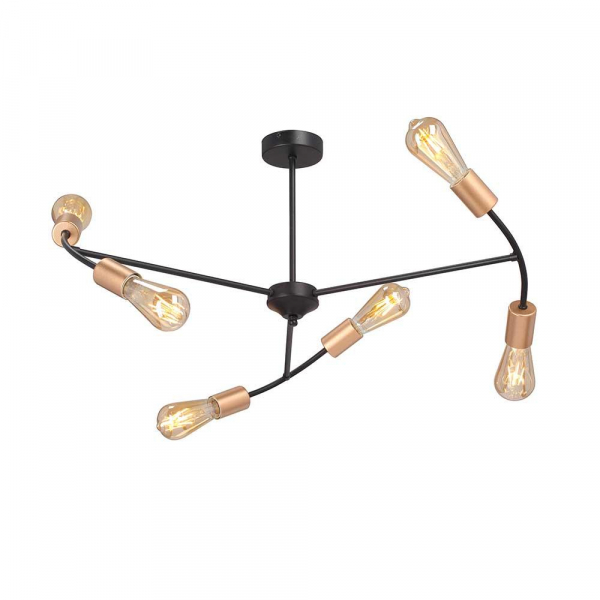 Потолочная люстра Vitaluce V3025-1/6PL Потолочная люстра Vitaluce V3025-1/6PL