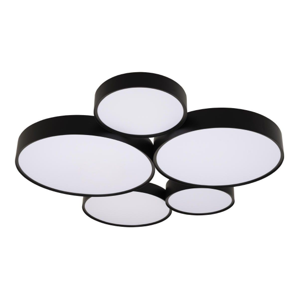 Потолочная светодиодная люстра Loft IT Drum 10218 Black Потолочная светодиодная люстра Loft IT Drum 10218 Black