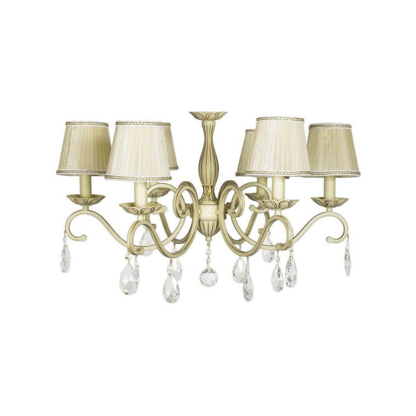 Потолочная люстра Lucia Tucci Bari 370.6 Cream White Потолочная люстра Lucia Tucci Bari 370.6 Cream White