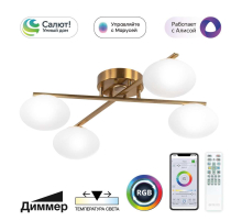 Потолочная светодиодная люстра Citilux Atman Smart CL226A143