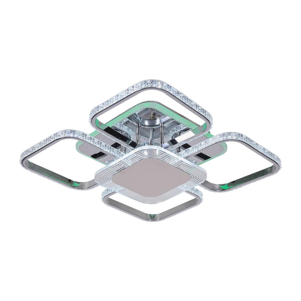 Потолочная светодиодная люстра Profit Light 5886/4+1 CHR Потолочная светодиодная люстра Profit Light 5886/4+1 CHR