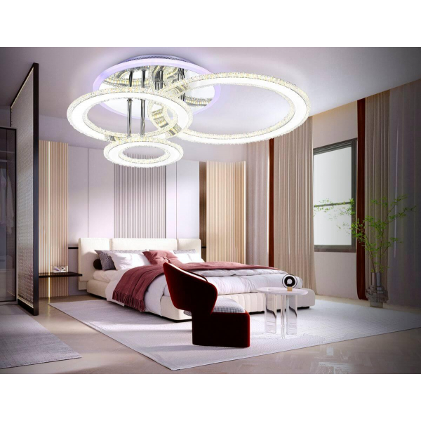 Потолочная светодиодная люстра Ambrella light Acrylica Original FA8851 Потолочная светодиодная люстра Ambrella light Acrylica Original FA8851