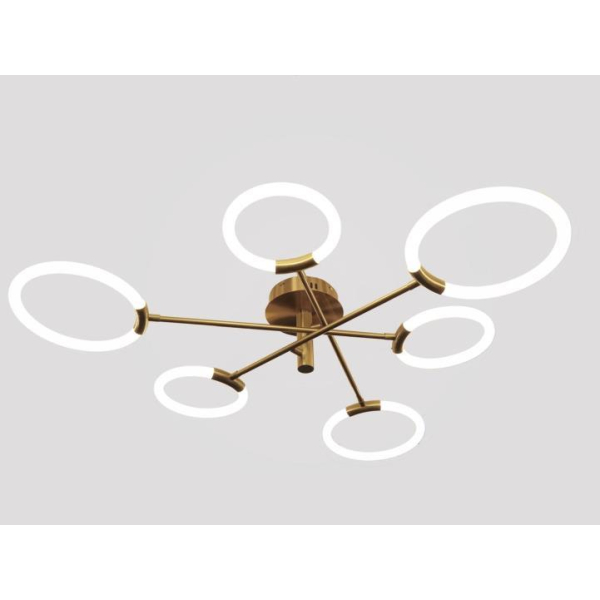 Люстра потолочная Alfa Light F3224-127 W1100*200 LED 66W