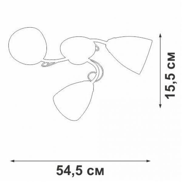 Потолочная люстра Vitaluce V3886-9/3PL Потолочная люстра Vitaluce V3886-9/3PL