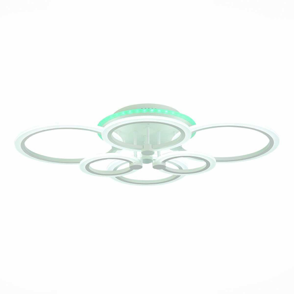 Потолочная светодиодная люстра Evoluce Cerina SLE500552-06RGB Потолочная светодиодная люстра Evoluce Cerina SLE500552-06RGB