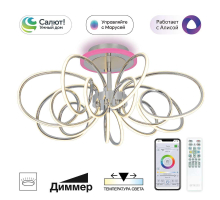 Потолочная светодиодная люстра Citilux Salma Smart CL224A171