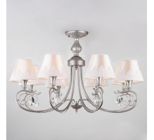 Подвесная люстра Eurosvet 60069/8 серебро