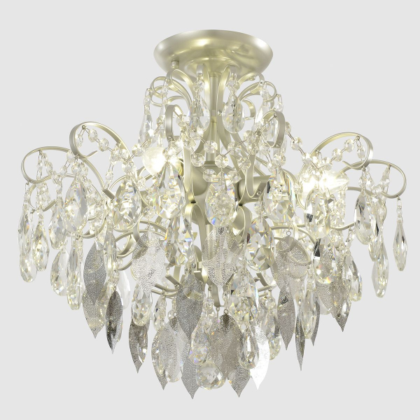 Потолочная люстра Crystal Lux Esmiralda PL4 Silver Потолочная люстра Crystal Lux Esmiralda PL4 Silver