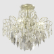 Потолочная люстра Crystal Lux Esmiralda PL4 Silver