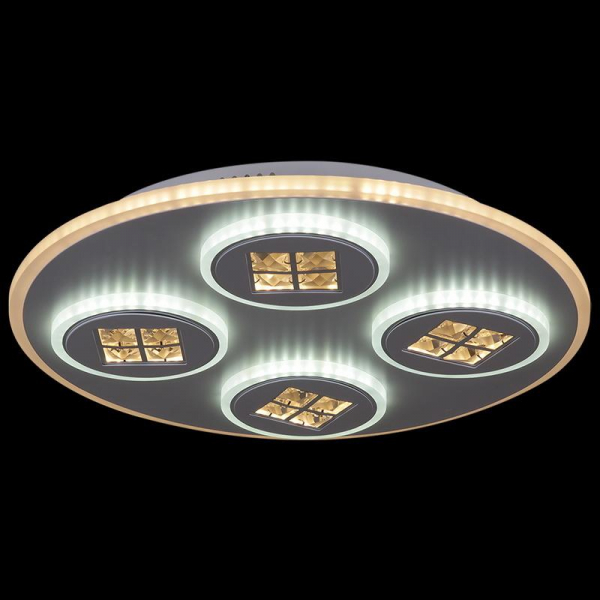 Потолочная светодиодная люстра Reluce 07027-0.3-500C WH Потолочная светодиодная люстра Reluce 07027-0.3-500C WH