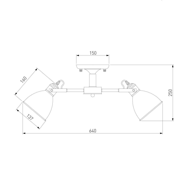 Потолочная люстра Eurosvet Denley 70112/5 черный Потолочная люстра Eurosvet Denley 70112/5 черный