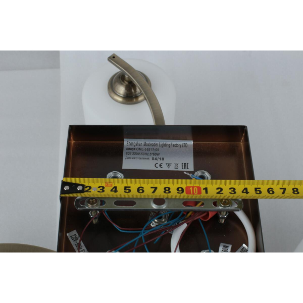 Потолочная люстра Omnilux Pisticci OML-55317-05 Потолочная люстра Omnilux Pisticci OML-55317-05
