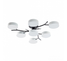 Потолочная светодиодная люстра Arte Milano Ferrara 256606/6+1 Bk/Wh