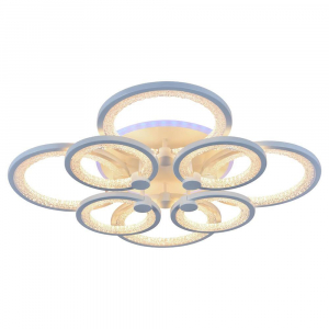 Потолочная светодиодная люстра Profit Light 8002/4+4 WHT