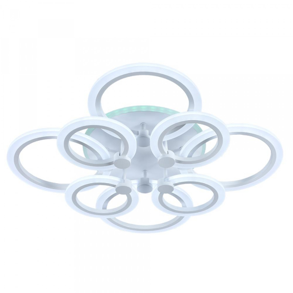 Потолочная светодиодная люстра Profit Light 8076/4+4 WHT Потолочная светодиодная люстра Profit Light 8076/4+4 WHT