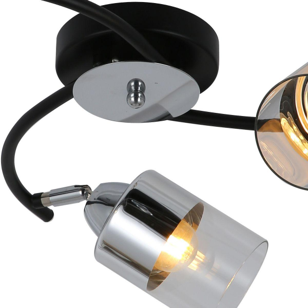 Потолочная люстра Illumico IL8210-3COU-79 BK CR Потолочная люстра Illumico IL8210-3COU-79 BK CR