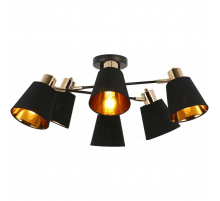 Потолочная люстра Illumico IL6116-6COU-79 BK GD