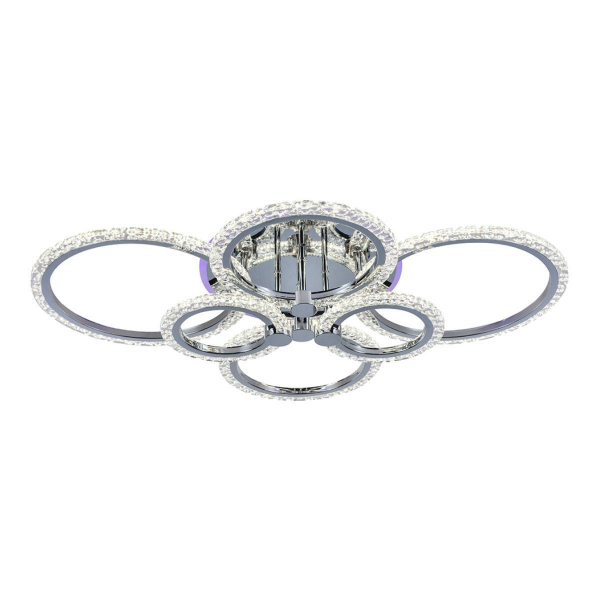 Потолочная светодиодная люстра Profit Light 18027/6 CHR Потолочная светодиодная люстра Profit Light 18027/6 CHR