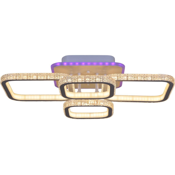 Потолочная светодиодная люстра Reluce 05869-0.3-04 WH (RGB) Потолочная светодиодная люстра Reluce 05869-0.3-04 WH (RGB)