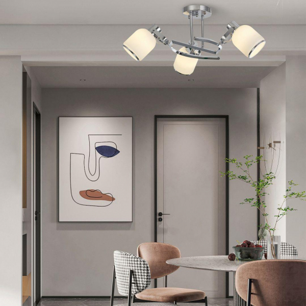 Потолочная люстра Arte Milano Neapolis72007 272007/3C Ni Потолочная люстра Arte Milano Neapolis72007 272007/3C Ni