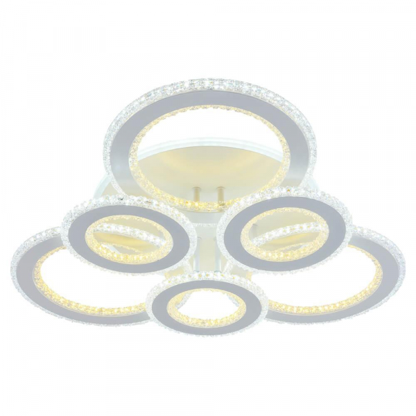 Потолочная светодиодная люстра Profit Light 8040/3+3 WHT Потолочная светодиодная люстра Profit Light 8040/3+3 WHT