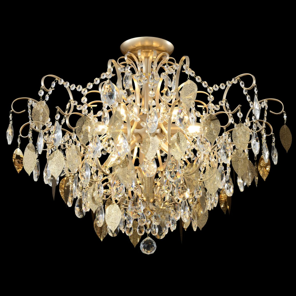 Потолочная люстра Crystal Lux Esmiralda PL9 Gold Потолочная люстра Crystal Lux Esmiralda PL9 Gold