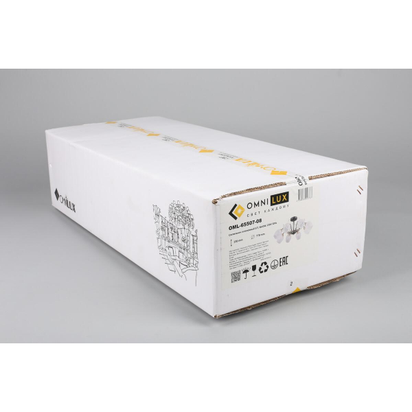 Потолочная люстра Omnilux Garda OML-65507-08 Потолочная люстра Omnilux Garda OML-65507-08