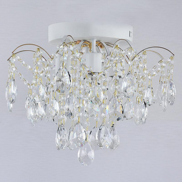 Потолочная люстра Reluce 04039-0.3-04 WH+GOLD PN Потолочная люстра Reluce 04039-0.3-04 WH+GOLD PN