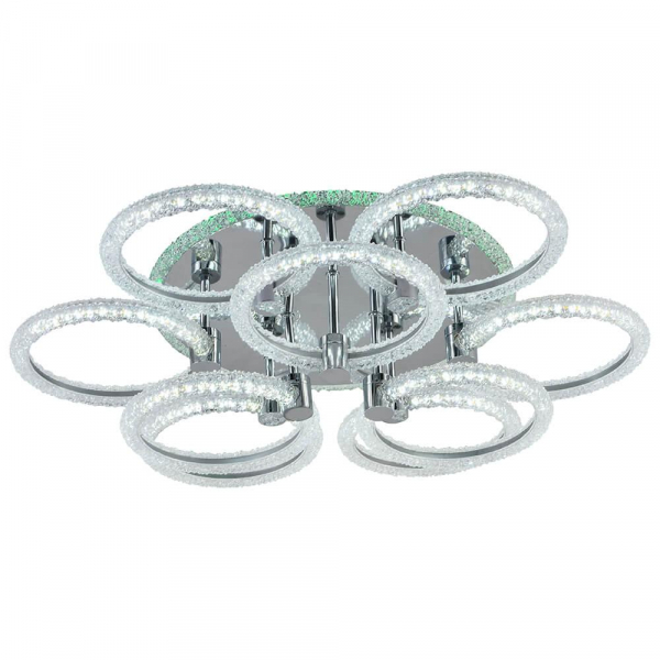 Потолочная светодиодная люстра Profit Light 8024/6+3 CHR Потолочная светодиодная люстра Profit Light 8024/6+3 CHR
