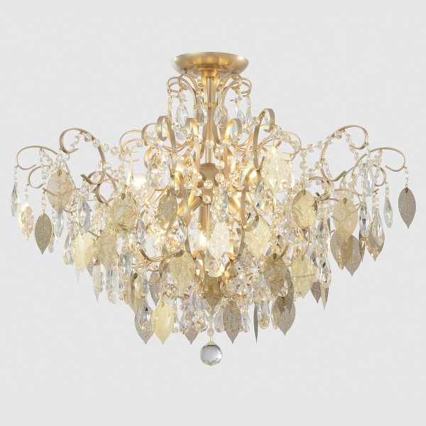 Потолочная люстра Crystal Lux Esmiralda PL9 Gold Потолочная люстра Crystal Lux Esmiralda PL9 Gold