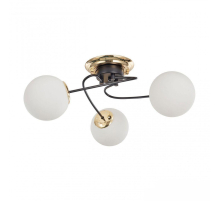 Потолочная люстра Arte Milano Neapolis76408 276408/3 BK/GD