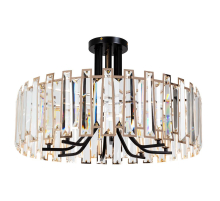 Потолочная люстра Arte Lamp Amber A1028PL-8BK