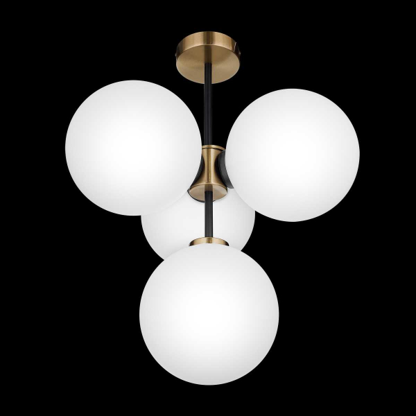 Потолочная люстра 33 ИДЕИ CHN800S.04.17ABL.ASB-S32WH