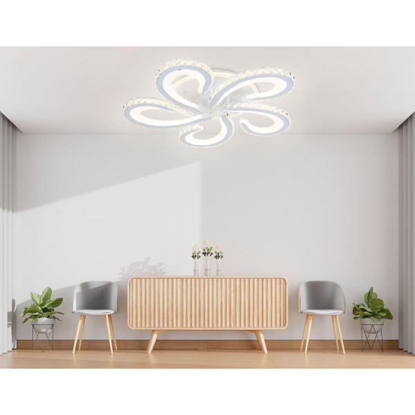 Потолочная светодиодная люстра Ambrella light Acrylica Ice FA1703 Потолочная светодиодная люстра Ambrella light Acrylica Ice FA1703
