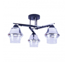 Потолочная люстра ЭкономСвет 20104/3BK+CR CR+CL