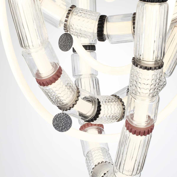 Потолочная люстра Odeon Light Collier L-Vision 5456/80CL