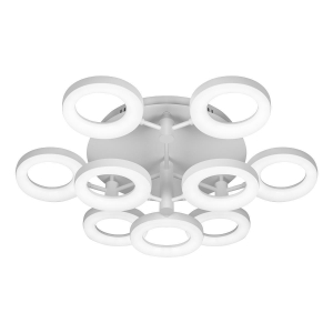 Потолочная светодиодная люстра iLedex Jomo FS-014-X9 108W WH