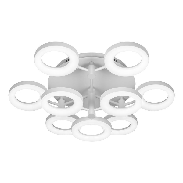 Потолочная светодиодная люстра iLedex Jomo FS-014-X9 108W WH Потолочная светодиодная люстра iLedex Jomo FS-014-X9 108W WH