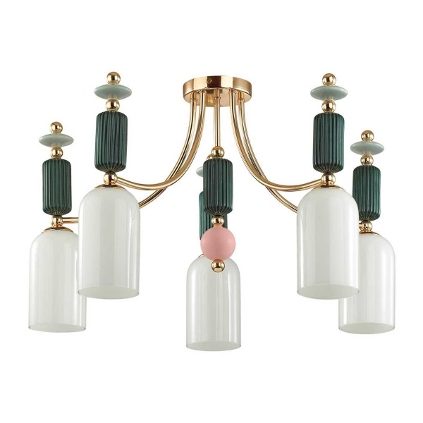 Потолочная люстра Odeon Light Classic Candy 4861/5C Потолочная люстра Odeon Light Classic Candy 4861/5C