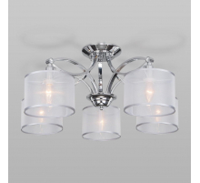 Потолочная люстра Eurosvet Fabiola 60124/5 хром Smart