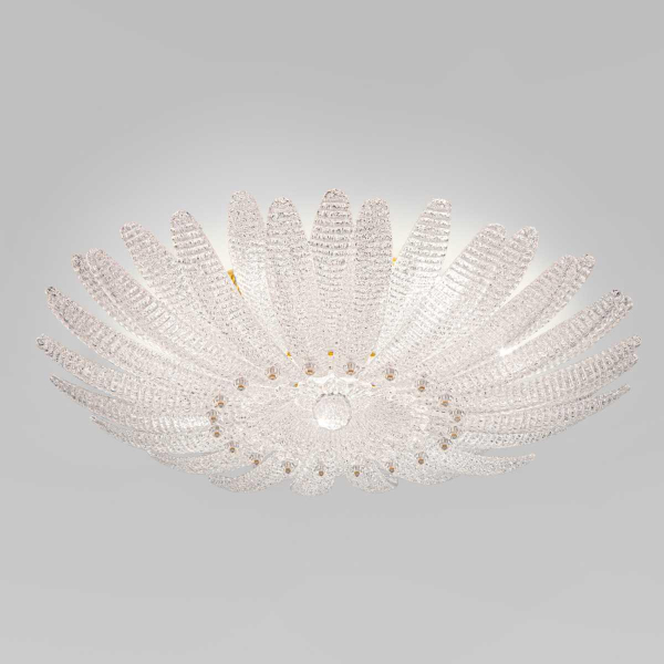 Потолочная люстра Eurosvet Flowers (Умный дом) 101015/10 латунь Smart a072174