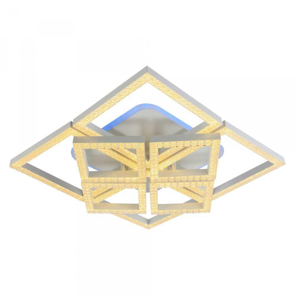 Потолочная светодиодная люстра Profit Light 5877/4+4A WHT Потолочная светодиодная люстра Profit Light 5877/4+4A WHT