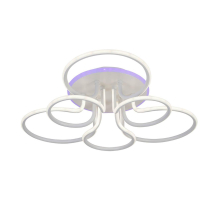 Потолочная светодиодная люстра Profit Light 6045/3+3A WHT