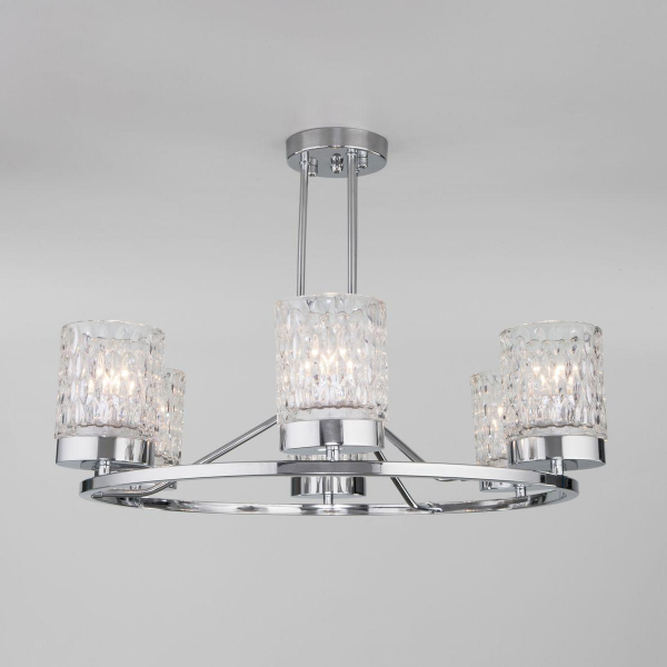 Потолочная люстра Eurosvet Calle 60127/6 хром Потолочная люстра Eurosvet Calle 60127/6 хром