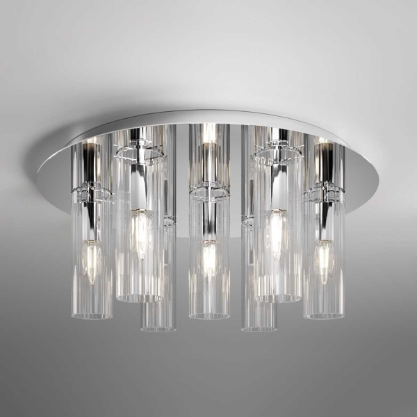 Потолочная люстра Eurosvet Merge 502111/7 хром a071916