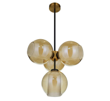 Потолочная люстра 33 ИДЕИ CHN800L.04.17BL.ASB-M04AM