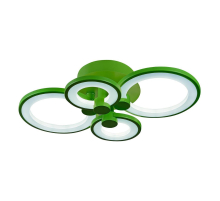 Потолочная светодиодная люстра iLedex Ring A001/4 Green