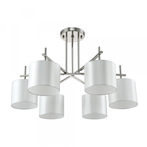 Потолочная люстра Crystal Lux Sergio PL6 Nickel Потолочная люстра Crystal Lux Sergio PL6 Nickel