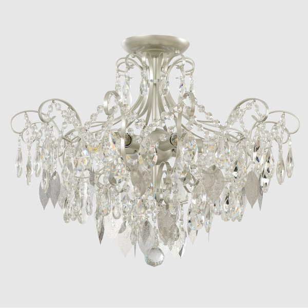 Потолочная люстра Crystal Lux Esmiralda PL6 Silver Потолочная люстра Crystal Lux Esmiralda PL6 Silver